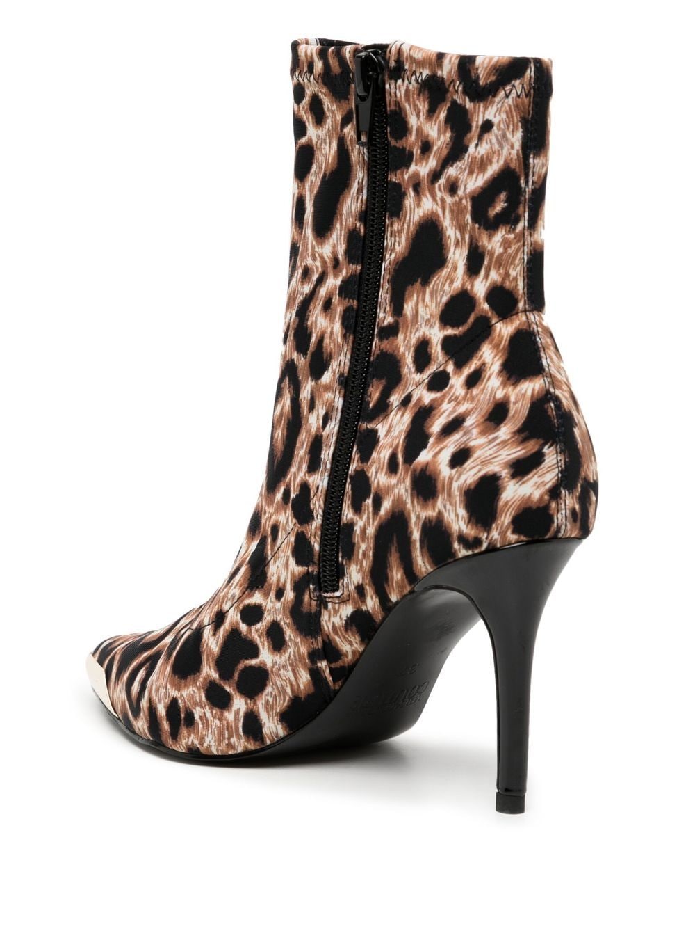 VERSACE JEANS COUTURE WOMEN Leopard-print ankle boots - MAISONDEFASHION.COM