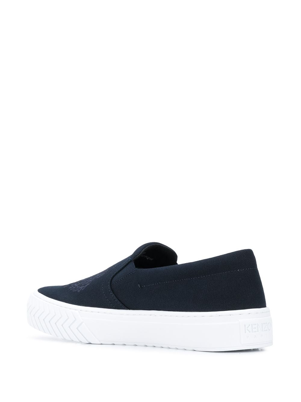 Kenzo Tiger Slip On Sneakers Navy - Maison De Fashion 