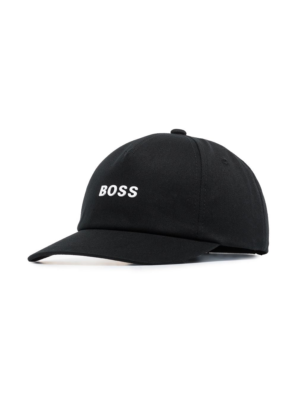 BOSS Raised logo baseball cap Black - MAISONDEFASHION.COM