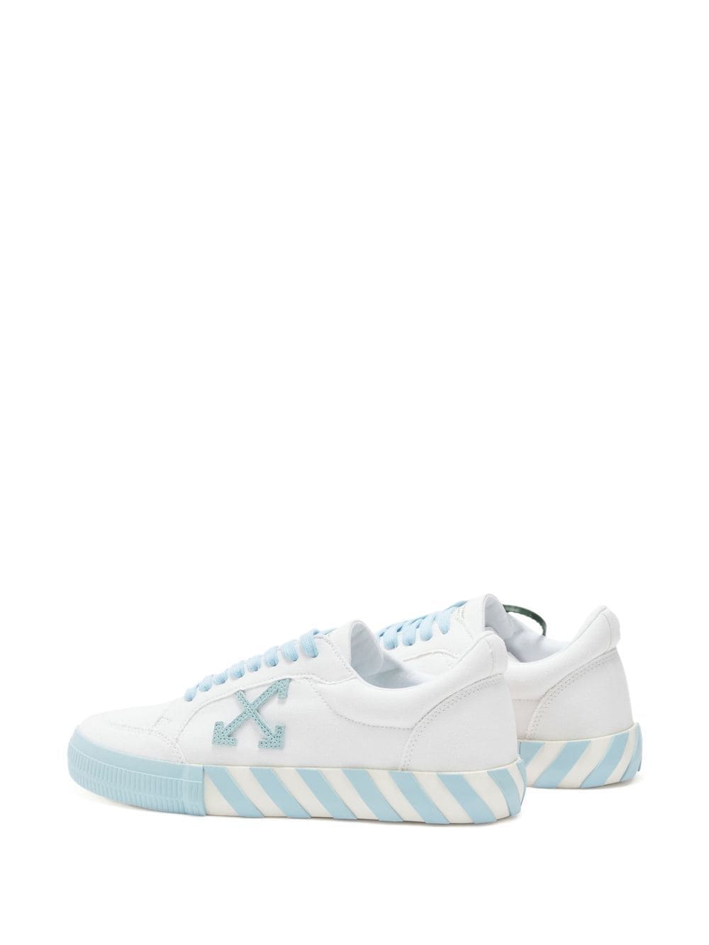 OFF-WHITE Low Vulcanized Canvas White - MAISONDEFASHION.COM