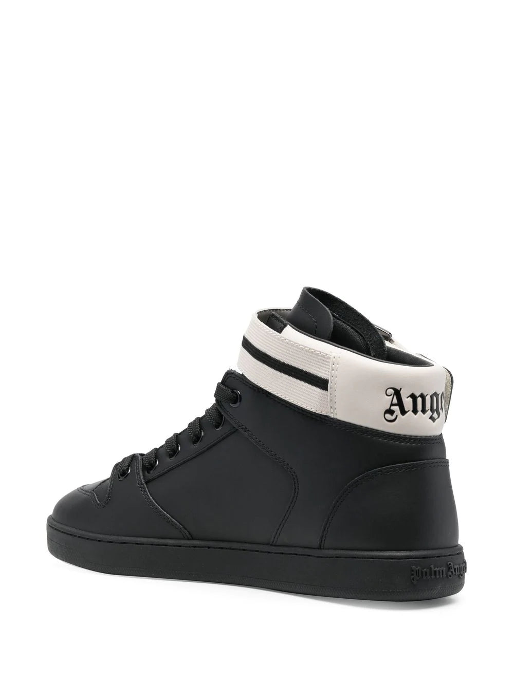 PALM ANGELS Palm 1 Hightop Black - MAISONDEFASHION.COM