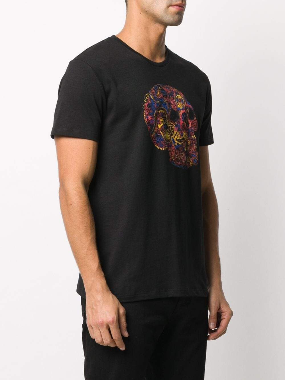 Alexander McQueen Skull Print T-Shirt Black - Maison De Fashion 