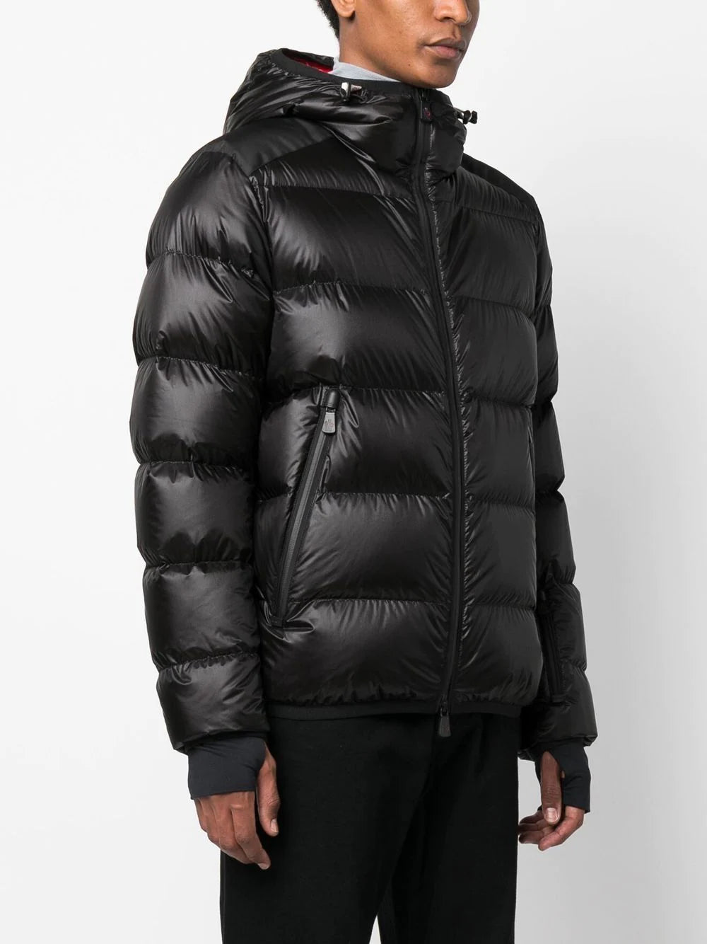 MONCLER GRENOBLE Hintertux Down Jacket Black - MAISONDEFASHION.COM