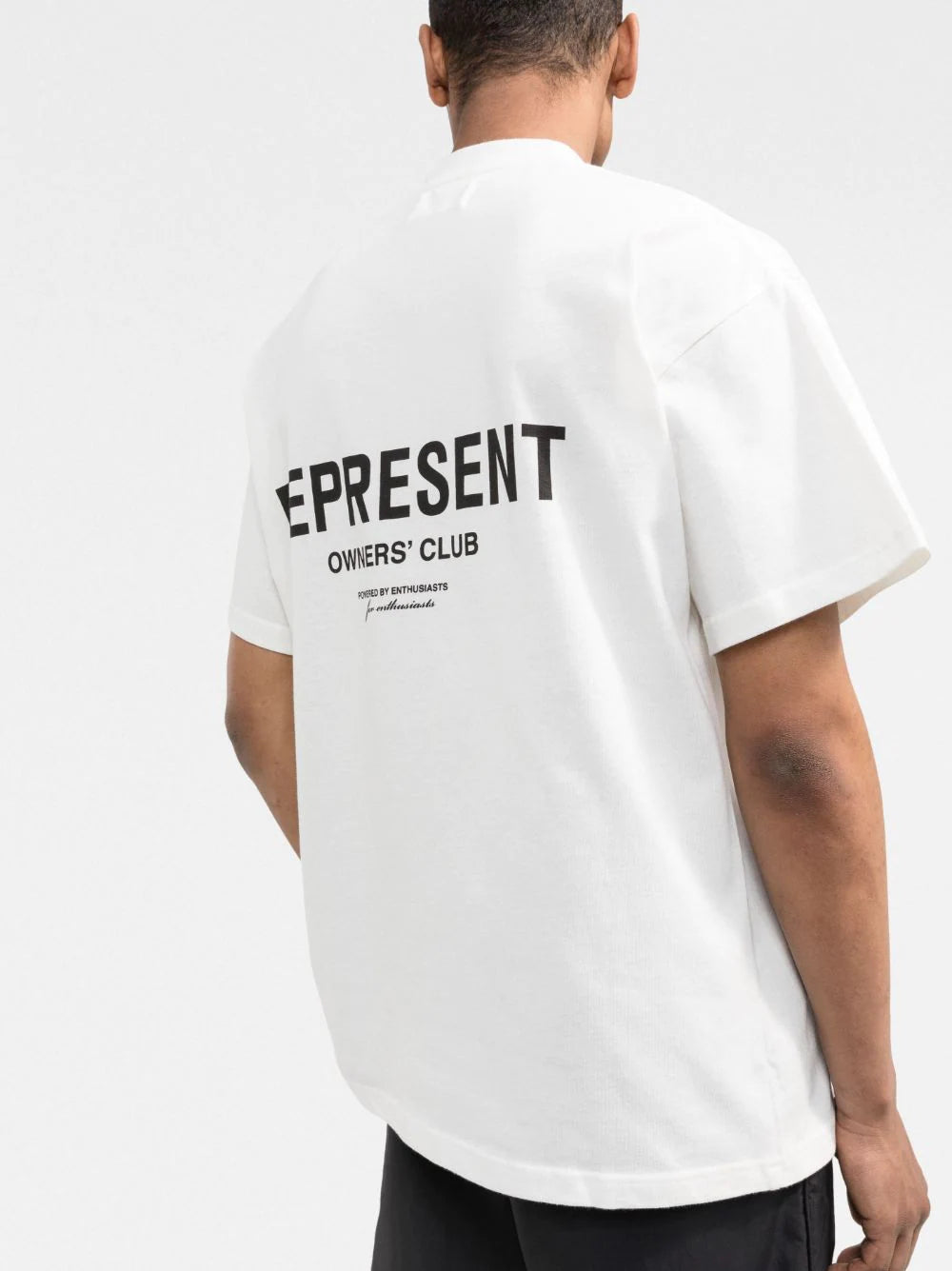 REPRESENT Owners Club T-Shirt Flat White - MAISONDEFASHION.COM