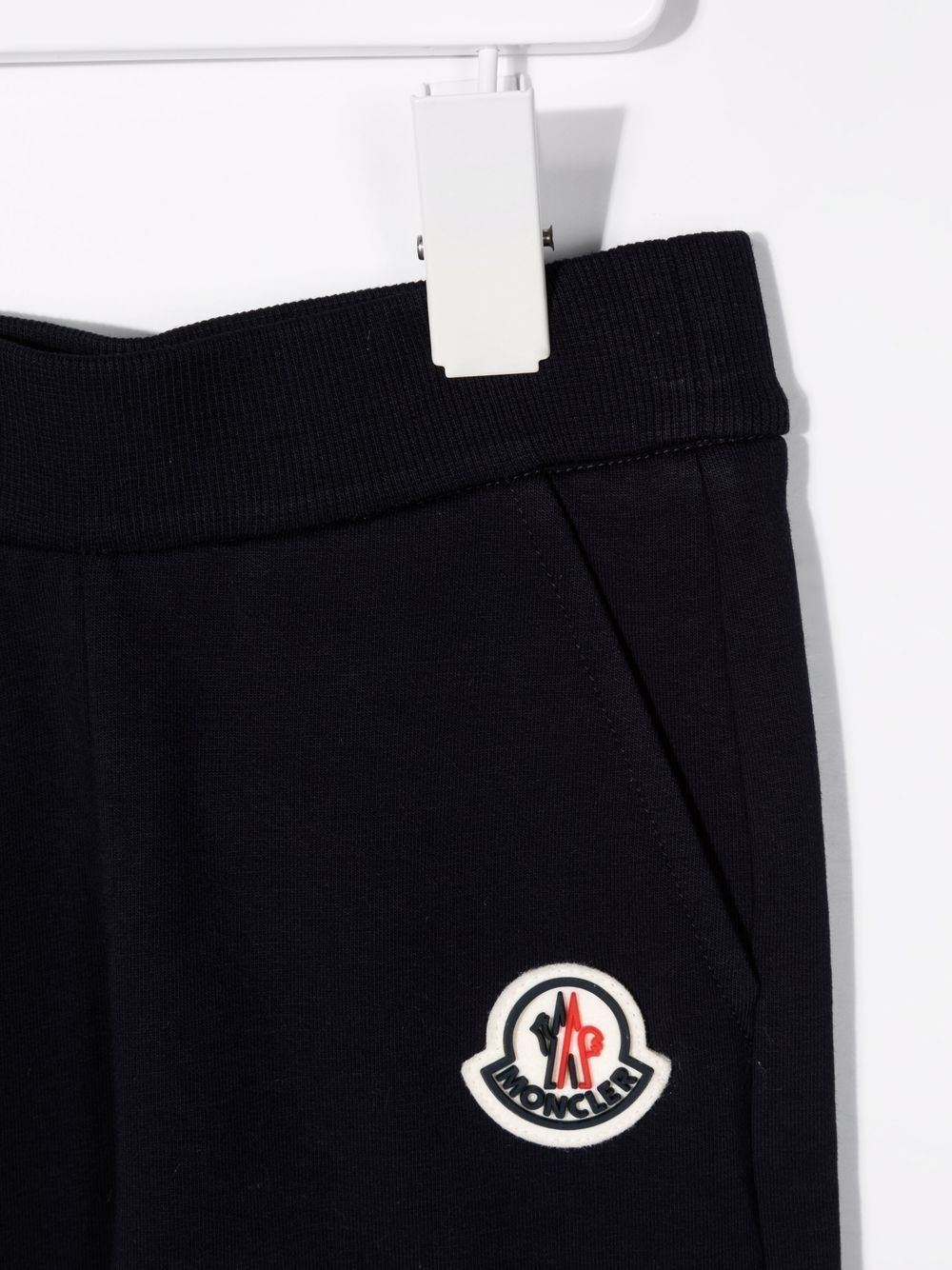 MONCLER BABY Logo-patch track pants Navy - MAISONDEFASHION.COM