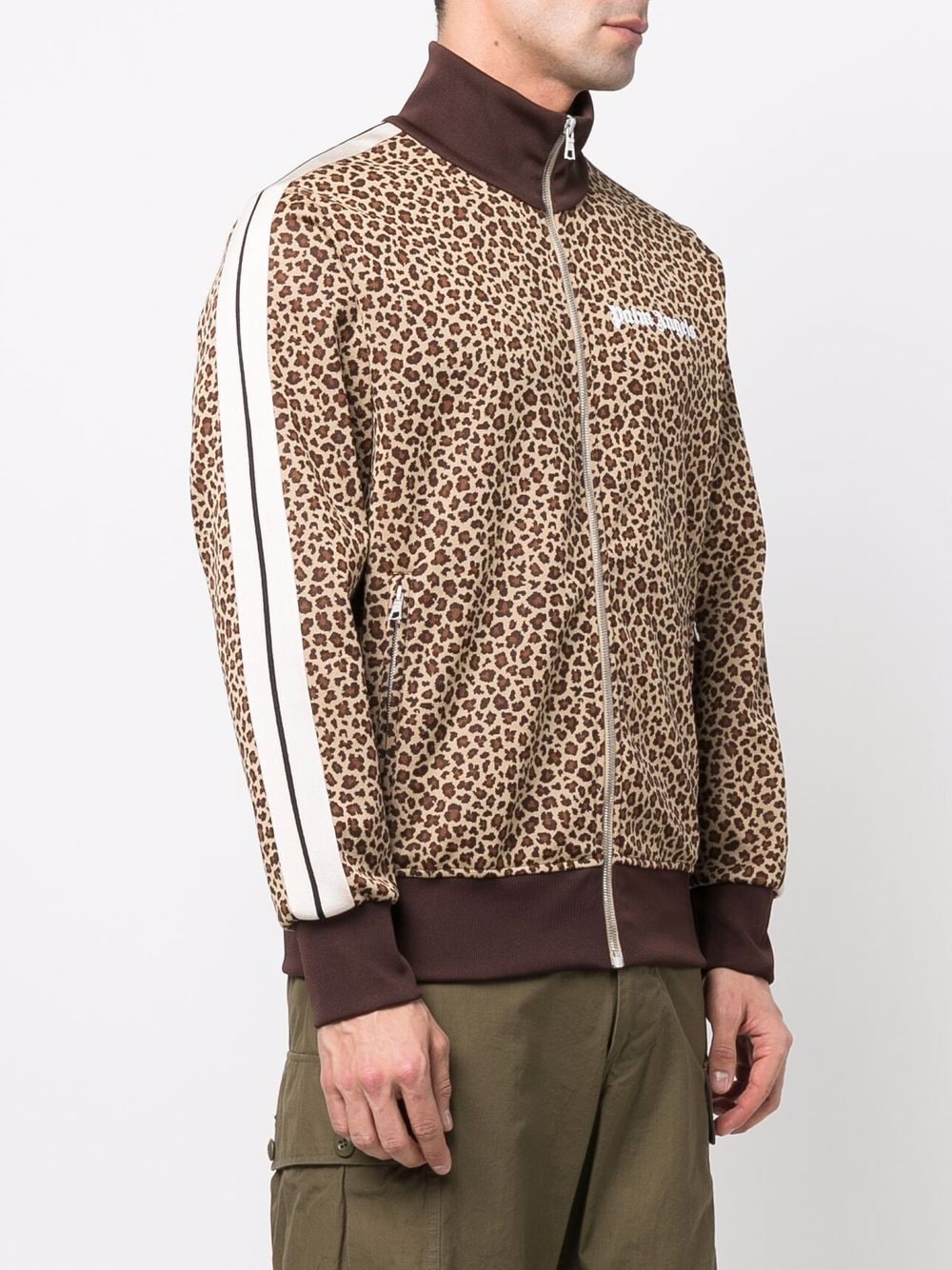 PALM ANGELS Leopard Track Jacket - MAISONDEFASHION.COM