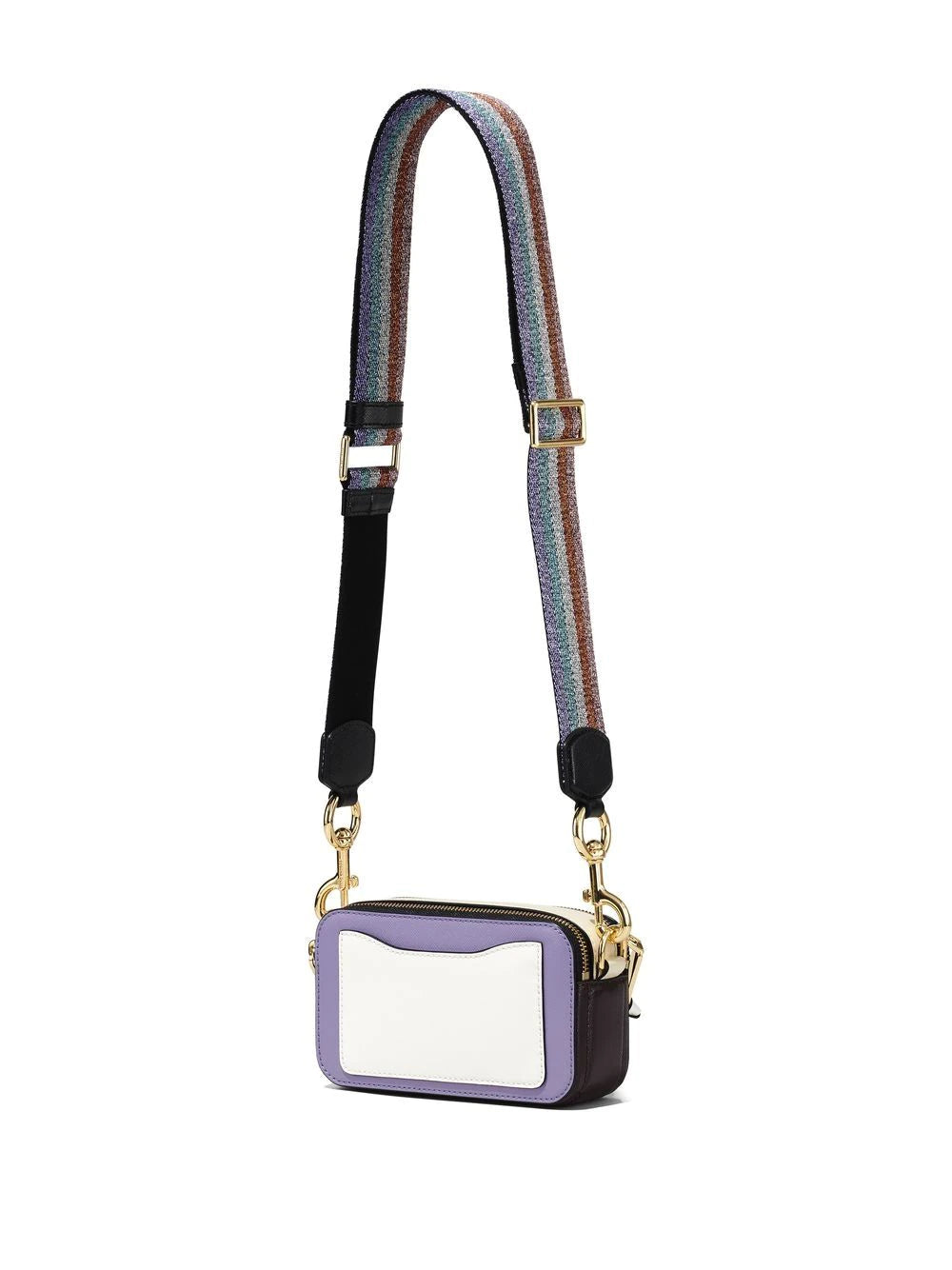 MARC JACOBS WOMEN The Colorblock Snapshot Crossbody Bag Pink - MAISONDEFASHION.COM