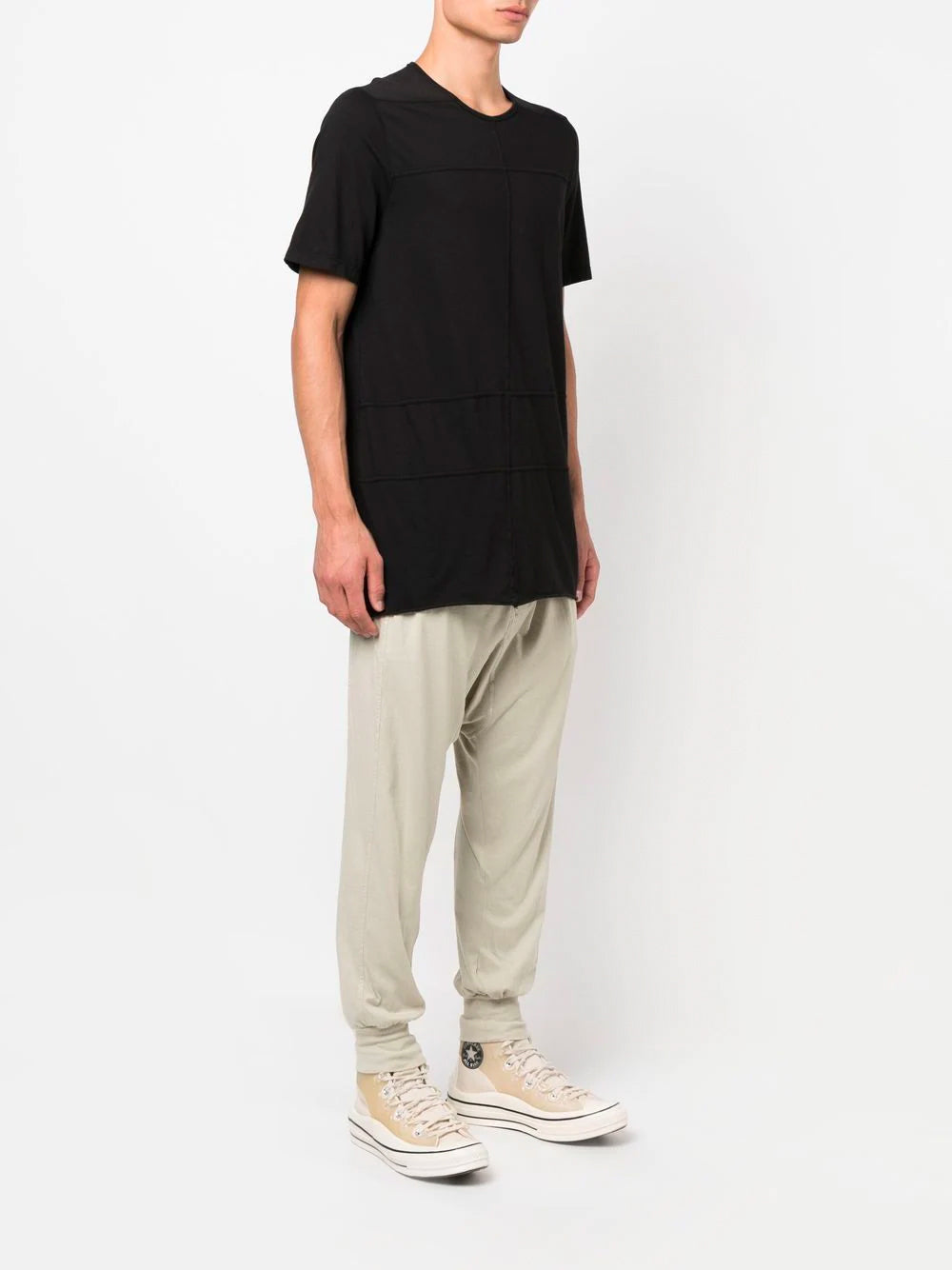 RICK OWENS DRKSHDW Knit T-Shirt Black - MAISONDEFASHION.COM