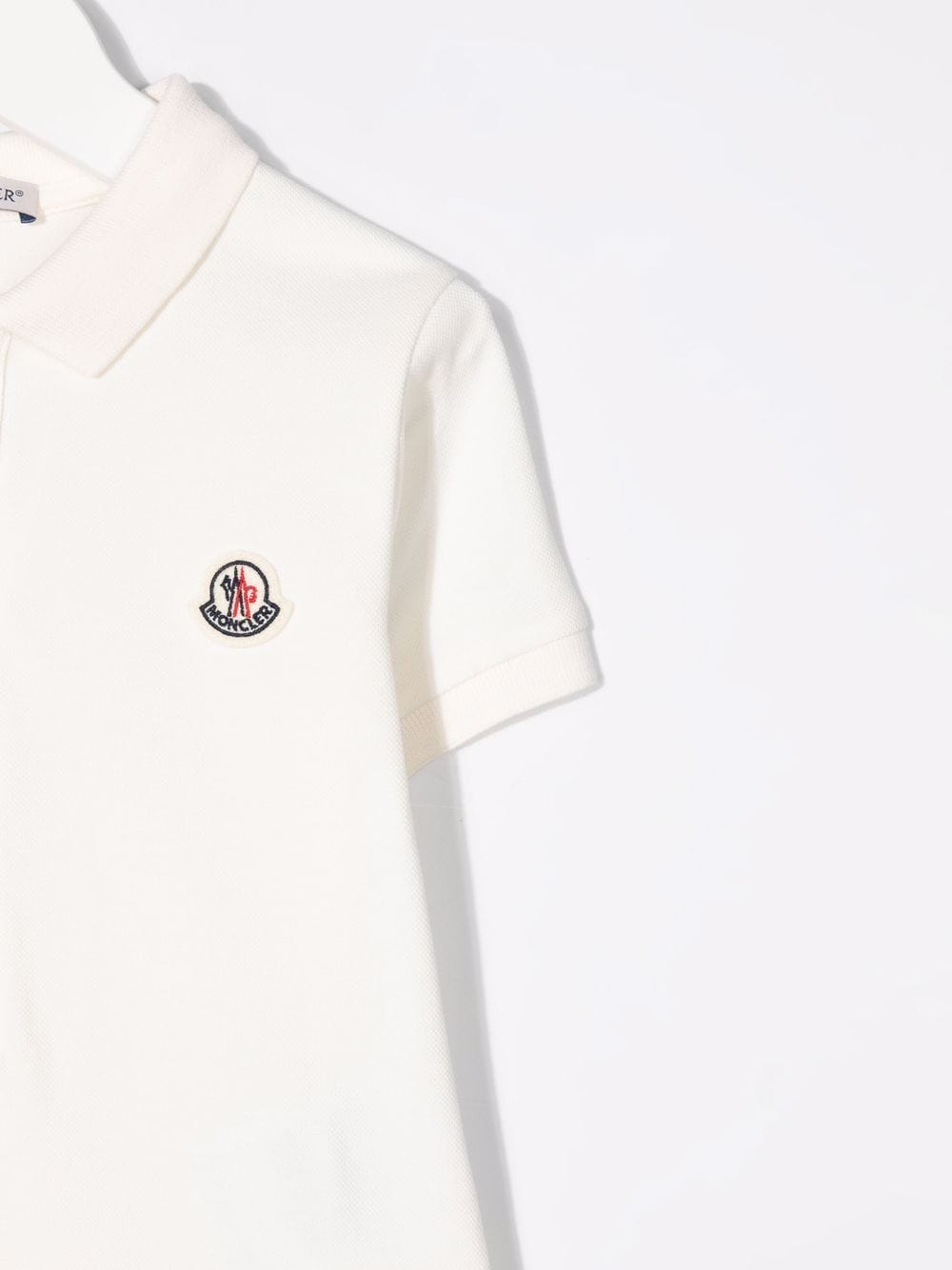 MONCLER KIDS Logo Dress White - MAISONDEFASHION.COM