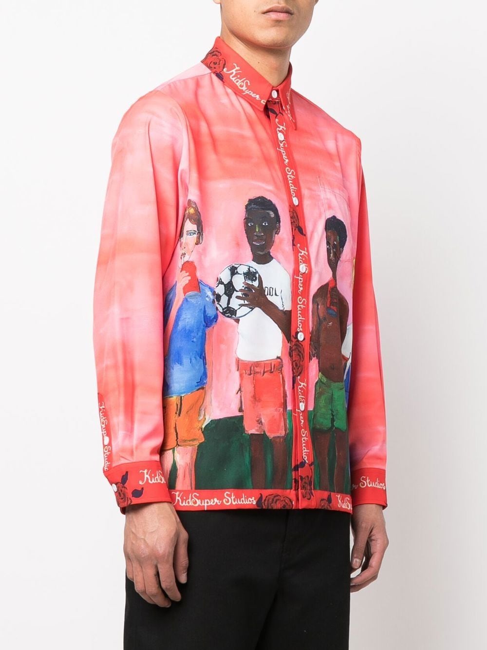 KIDSUPER Graphic-print shirt - MAISONDEFASHION.COM