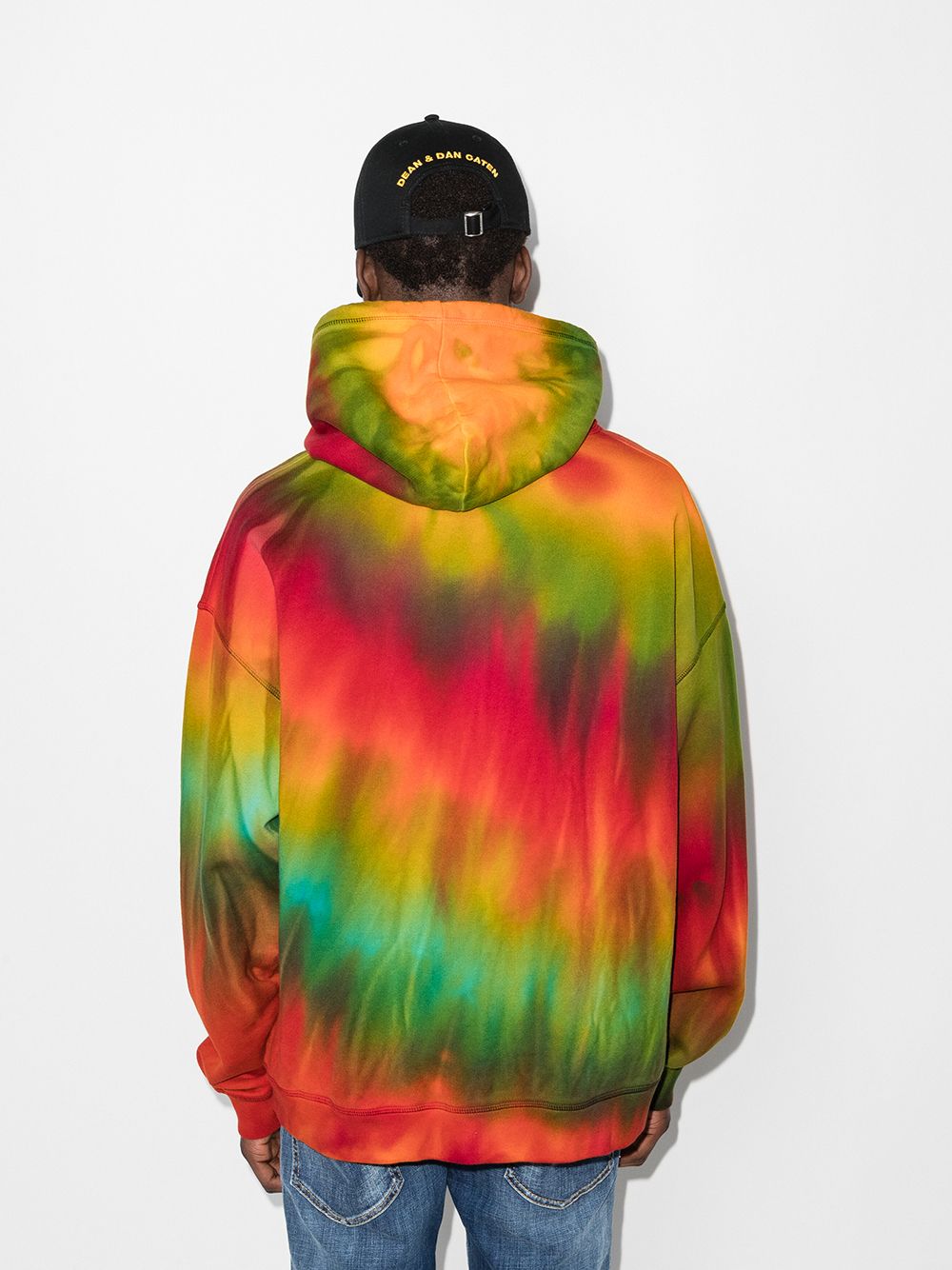 DSQUARED2 Tie-Dye Reverse Dsq2 Hoodie – MAISONDEFASHION.COM