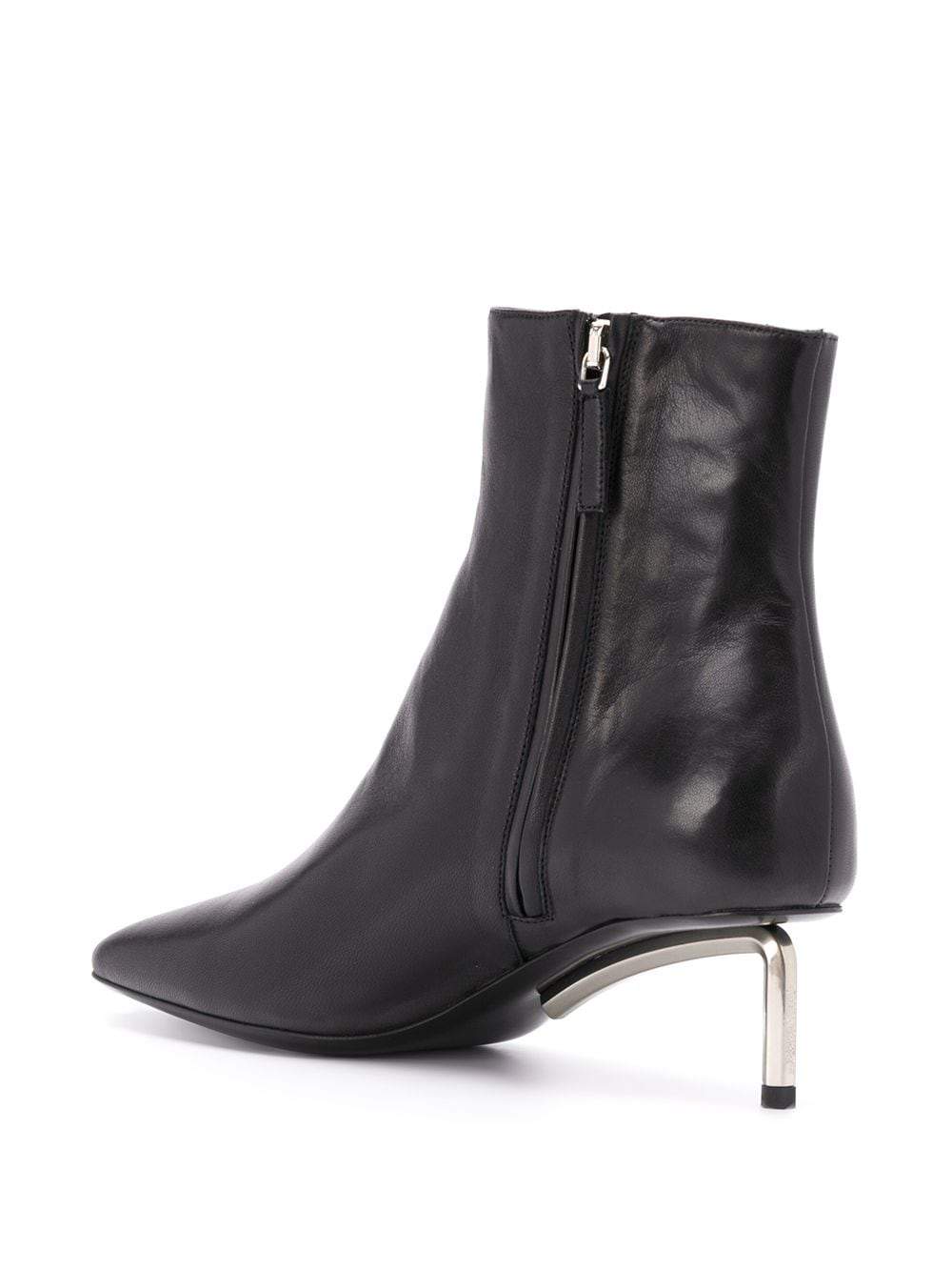 OFF-WHITE Nappa Allen Ankle Boots Black - Maison De Fashion 