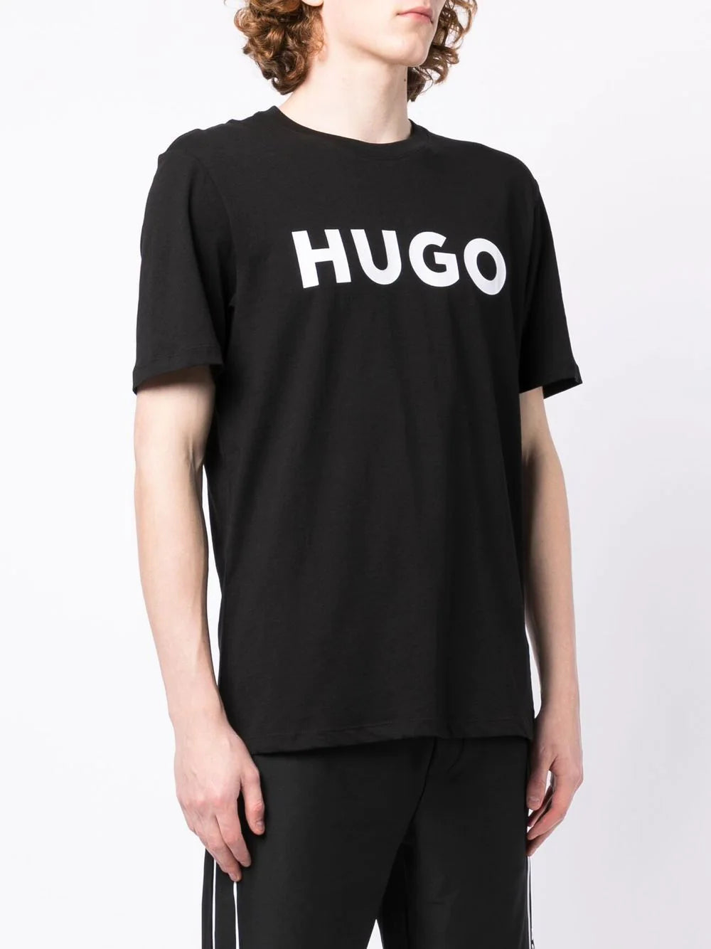 HUGO Logo T-Shirt - MAISONDEFASHION.COM