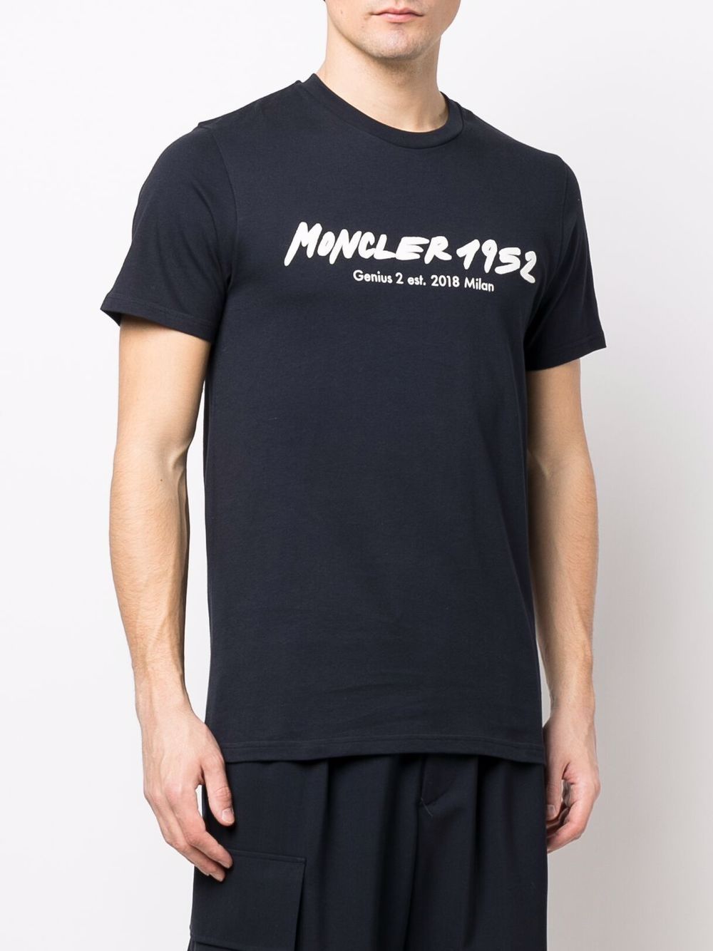 MONCLER GENIUS X 2 MONCLER 1952 SS Logo T-Shirt – MAISONDEFASHION.COM