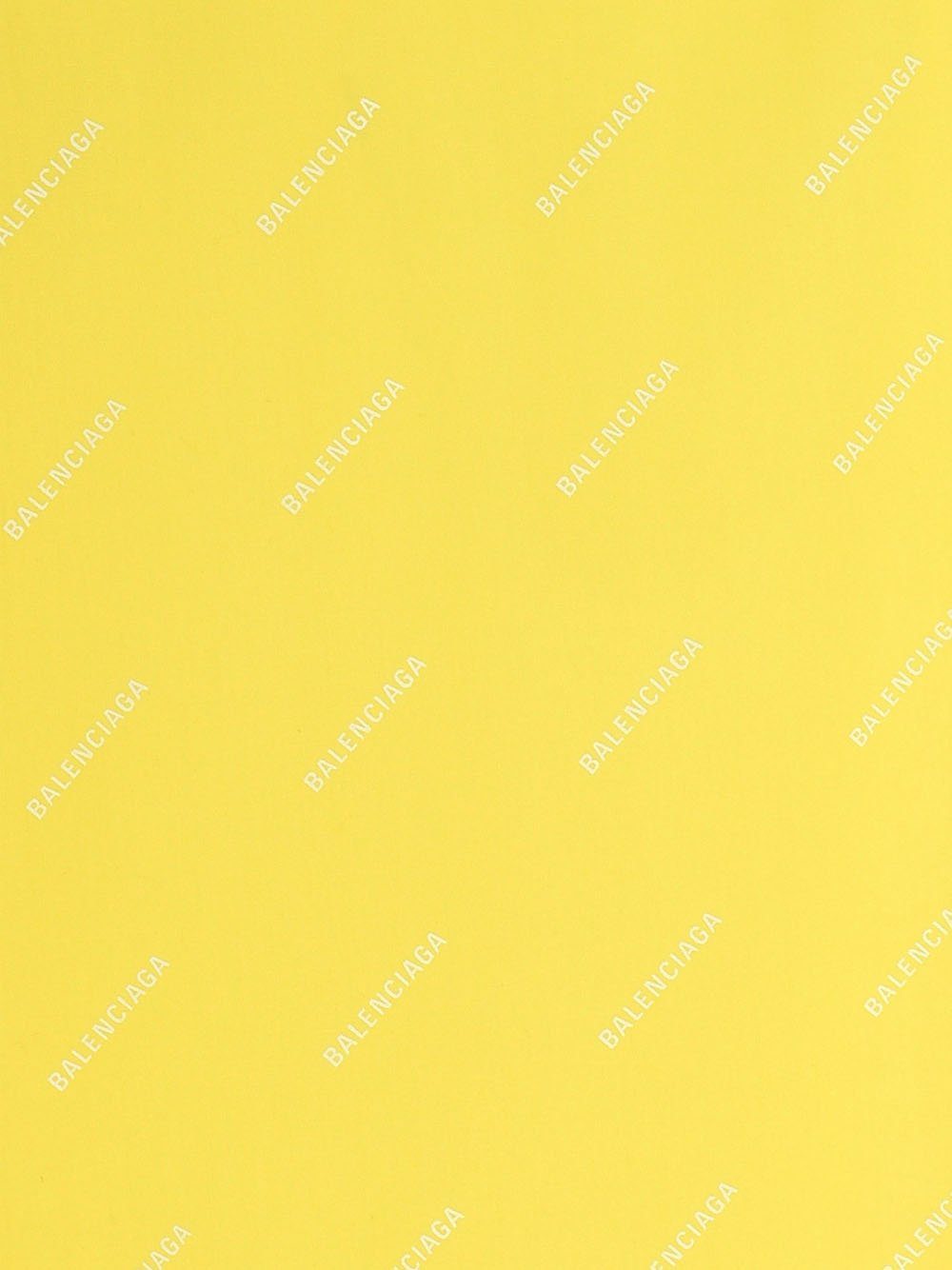 BALENCIAGA Logo printed shirt Yellow - MAISONDEFASHION.COM
