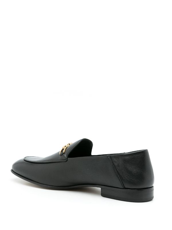 SALVATORE FERRAGAMO Melbourne Leather Loafers - MAISONDEFASHION.COM