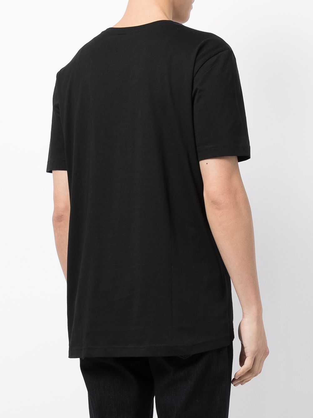 BOSS Logo Pixel T-Shirt Black - MAISONDEFASHION.COM