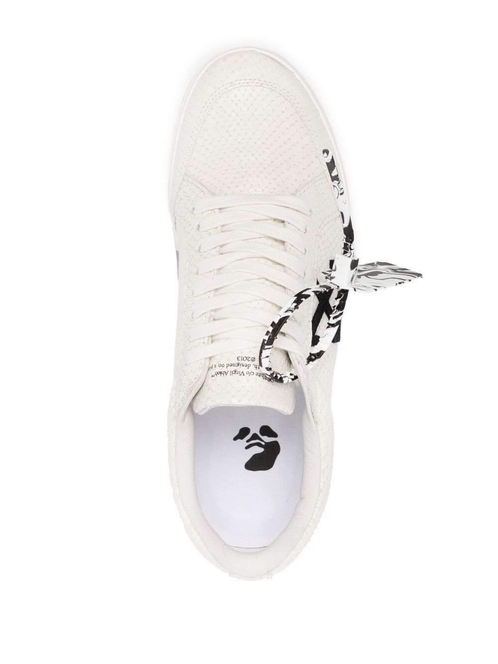 OFF-WHITE Low Vulcanized Sneakers White - MAISONDEFASHION.COM