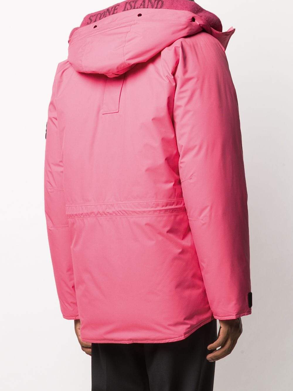 STONE ISLAND Ripstop Gore-Tex Down Coat Pink - Maison De Fashion 