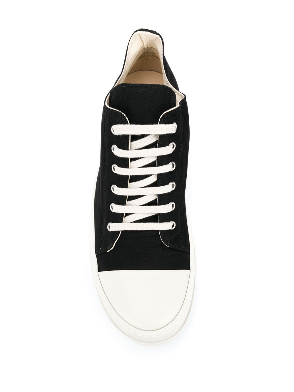 RICK OWENS DRKSHDW Lace-up Low-top Sneakers - Maison De Fashion 