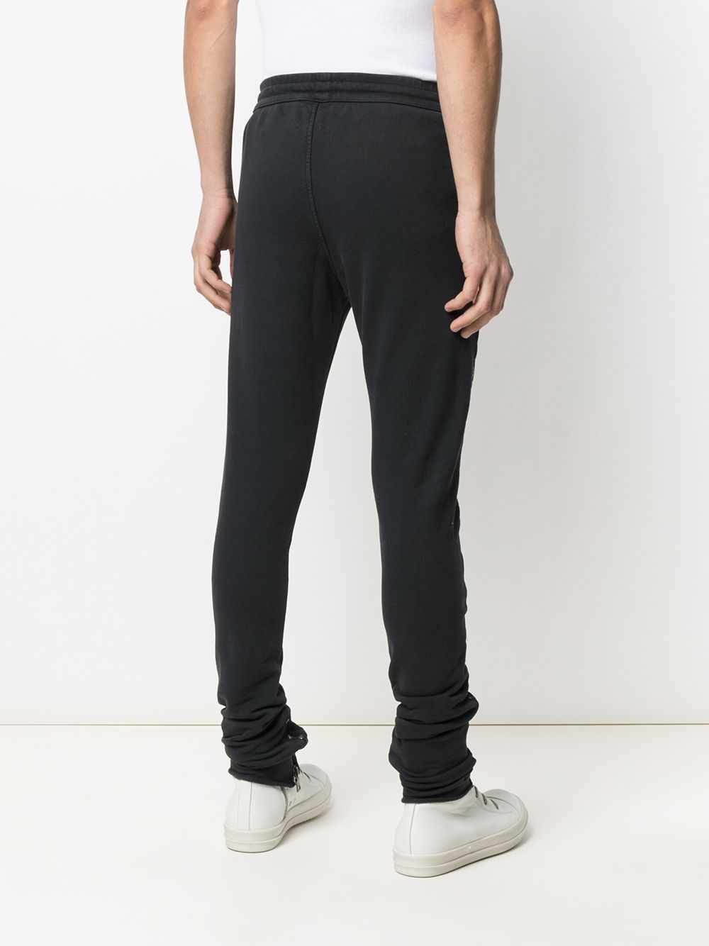 ALCHEMIST Burnout Rider Joggers Black - MAISONDEFASHION.COM