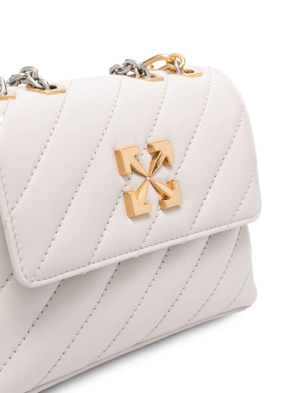 OFF-WHITE WOMEN Jackhammer 19 shoulder bag White – MAISONDEFASHION.COM