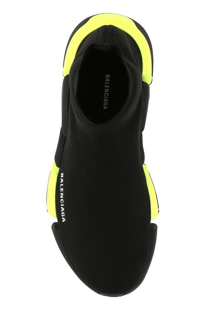 BALENCIAGA Speed Sneakers Black/Green –