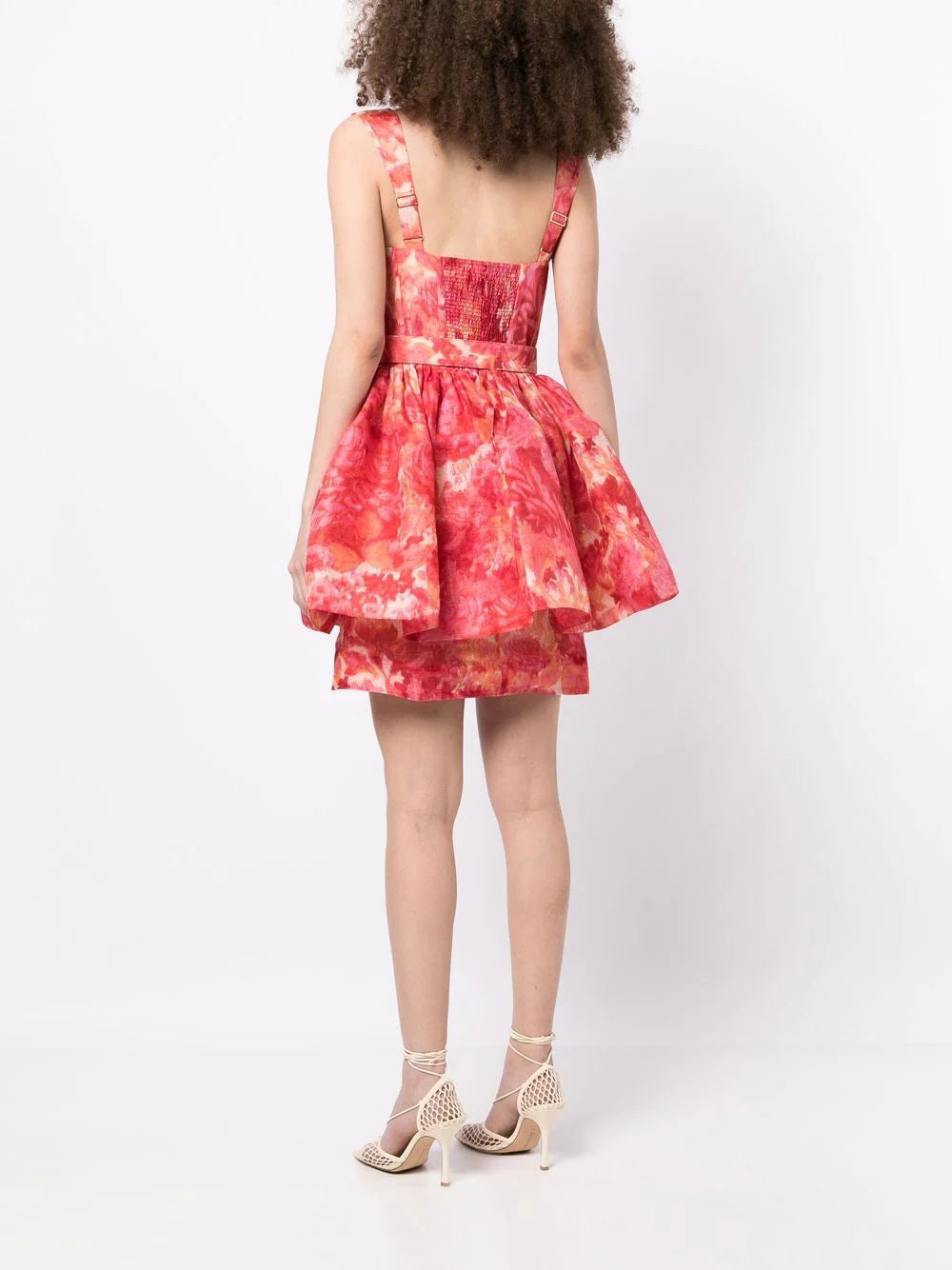 ZIMMERMANN WOMEN High Tide Mini Dress Pink - MAISONDEFASHION.COM