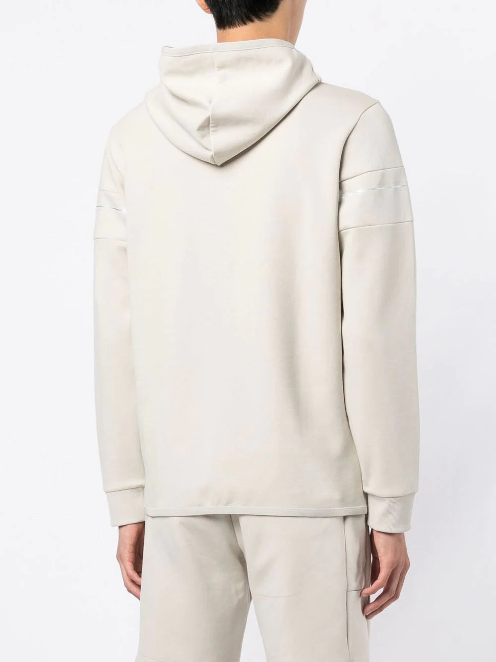 BOSS Hooded Sweatshirt Light Beige - MAISONDEFASHION.COM