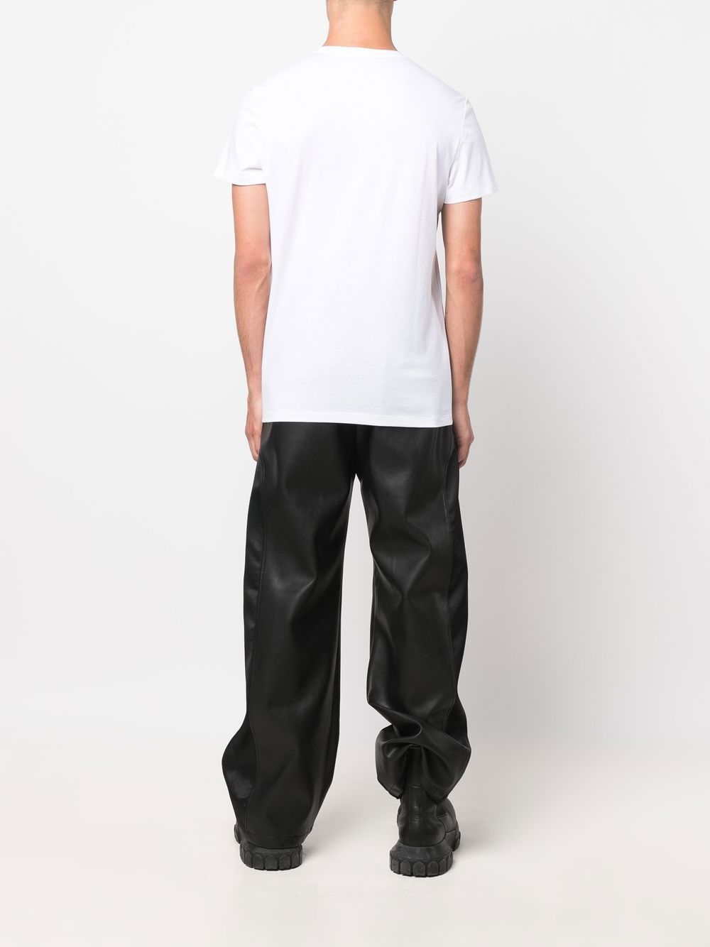 BALMAIN Classic SS T-Shirt White/Gold - MAISONDEFASHION.COM