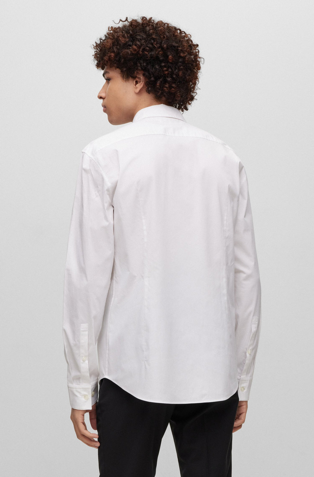 HUGO Ermo Shirt White - MAISONDEFASHION.COM