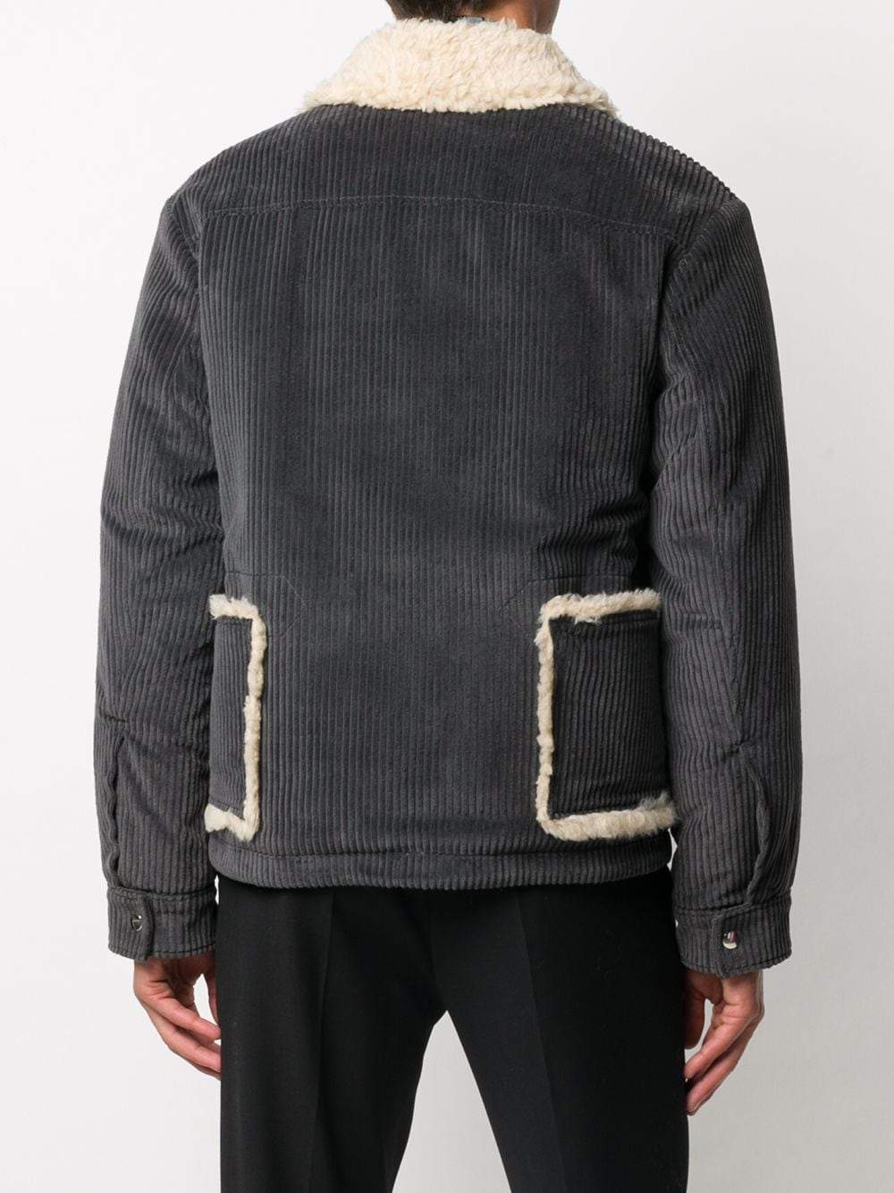 KENZO Corduroy Shirt Jacket Grey – MAISONDEFASHION.COM
