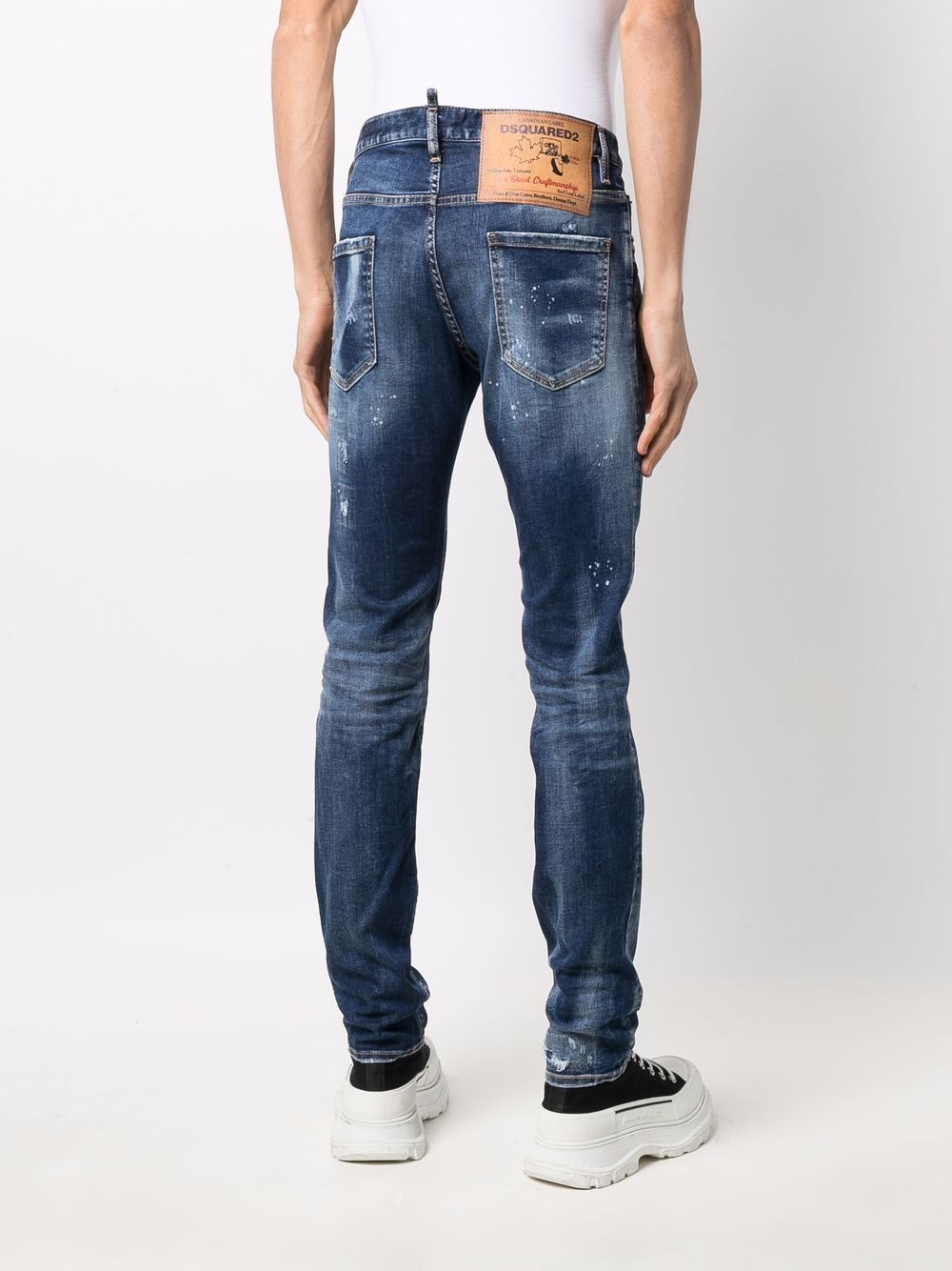 DSQUARED2 Cool Guy Jeans Blue - MAISONDEFASHION.COM