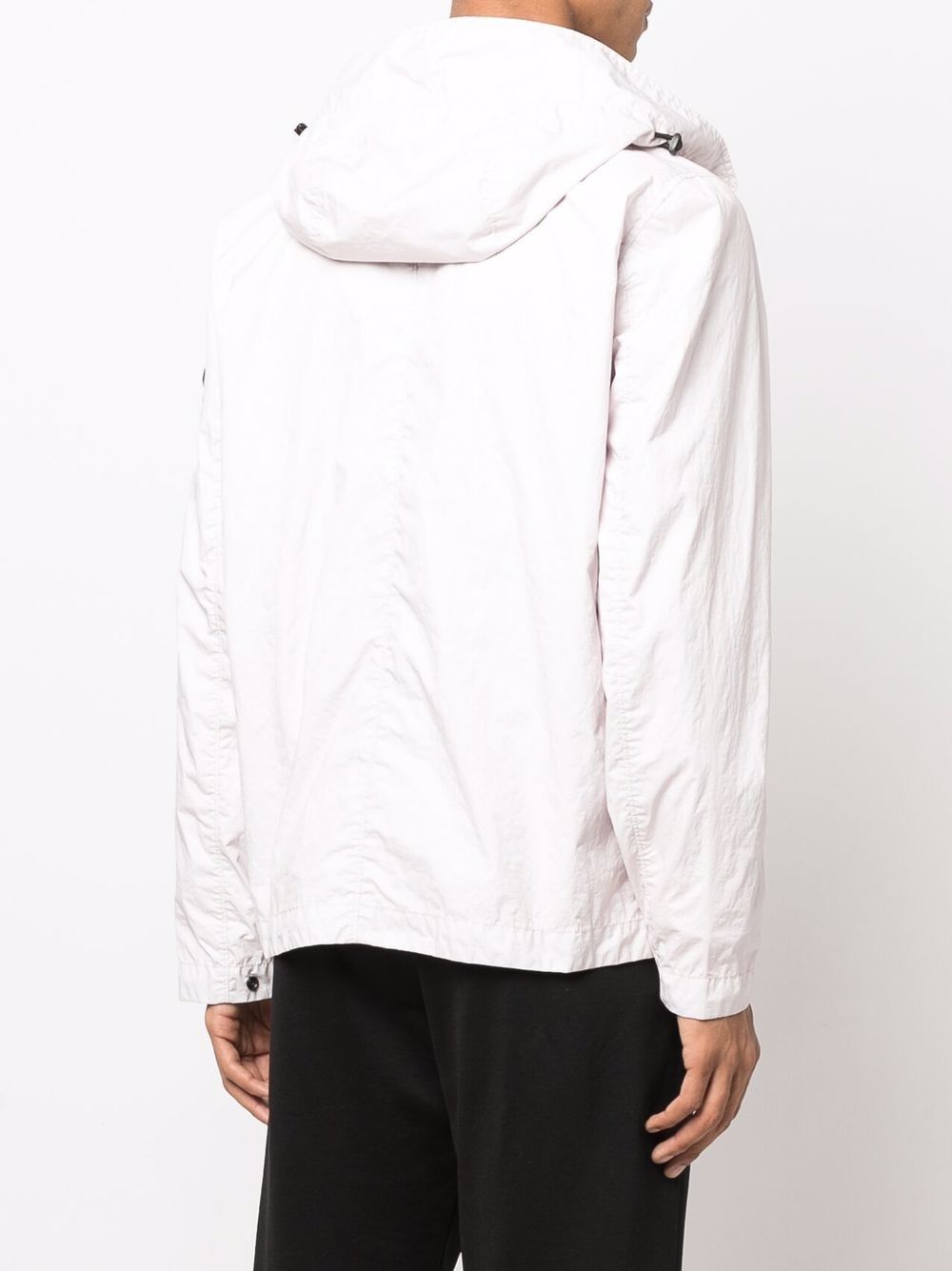 STONE ISLAND Membrane Patch Jacket Off White - MAISONDEFASHION.COM