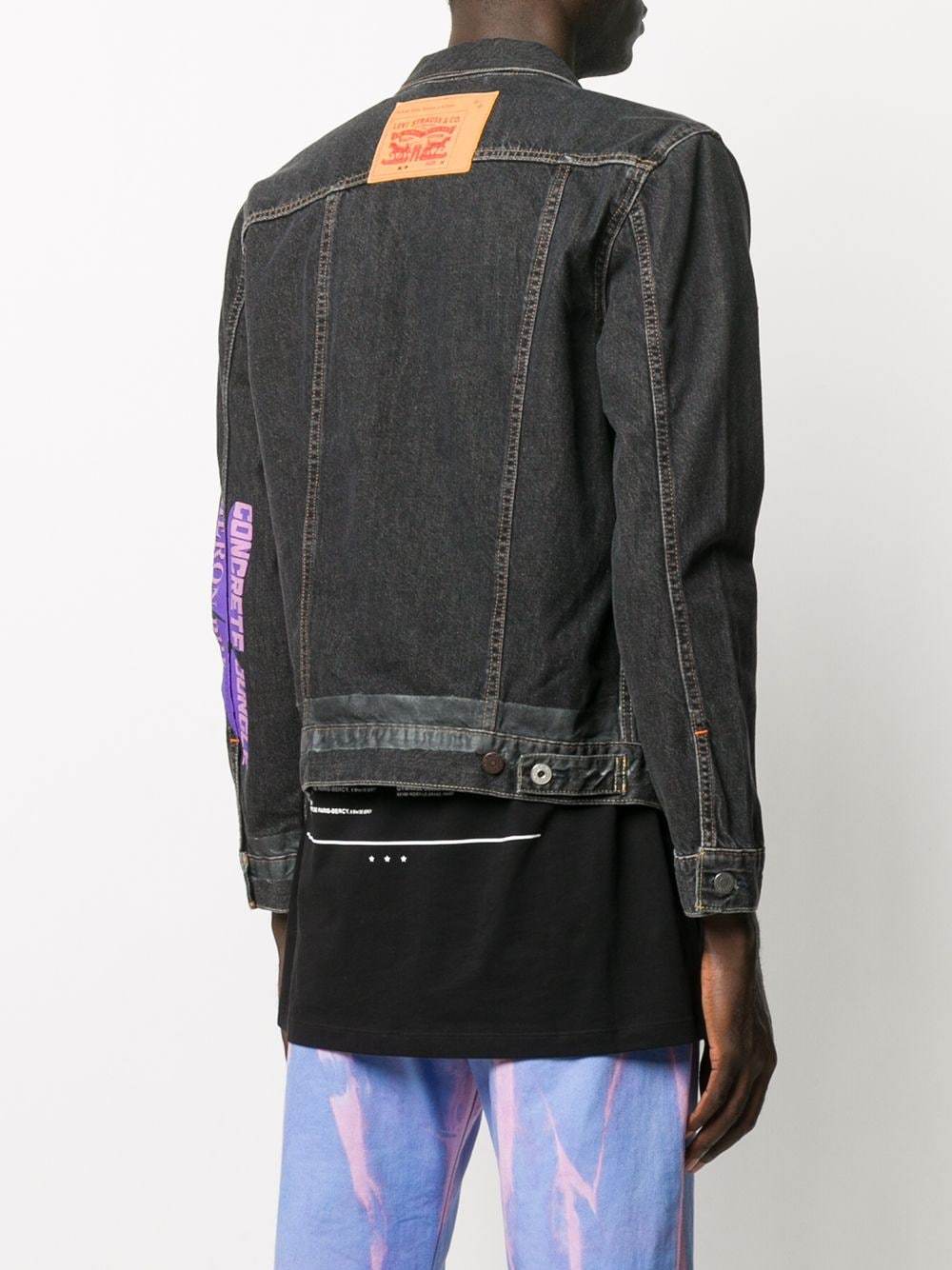 HERON PRESTON Levi's Trucker Jacket Black - Maison De Fashion 