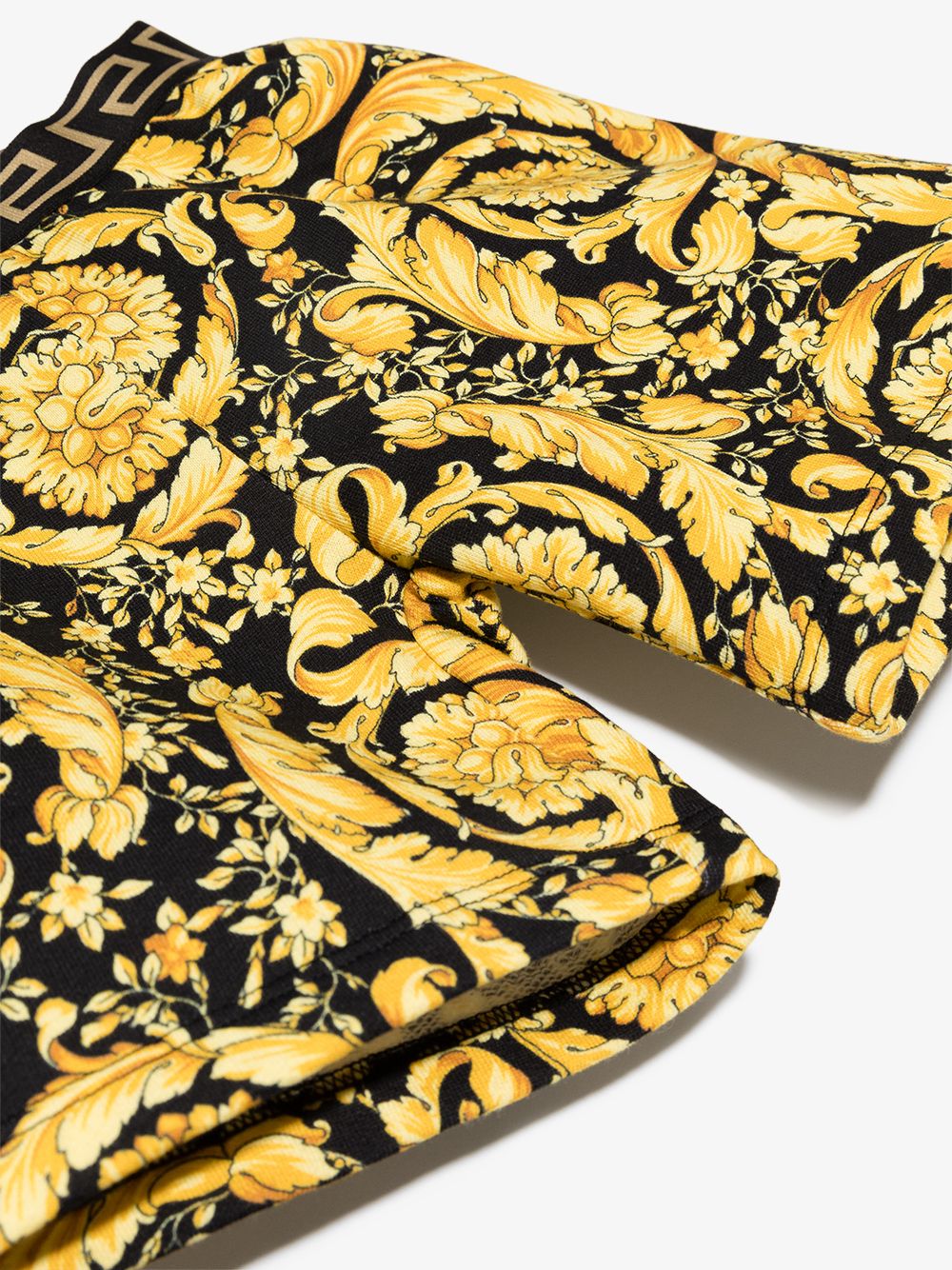 VERSACE BABY Baroque Print Shorts - MAISONDEFASHION.COM