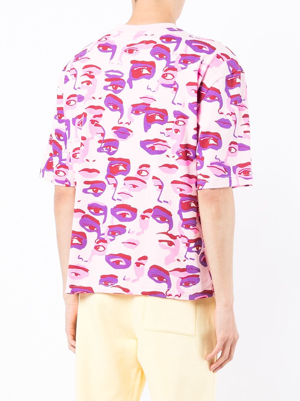 KIDSUPER Camo Pink T-Shirt - MAISONDEFASHION.COM