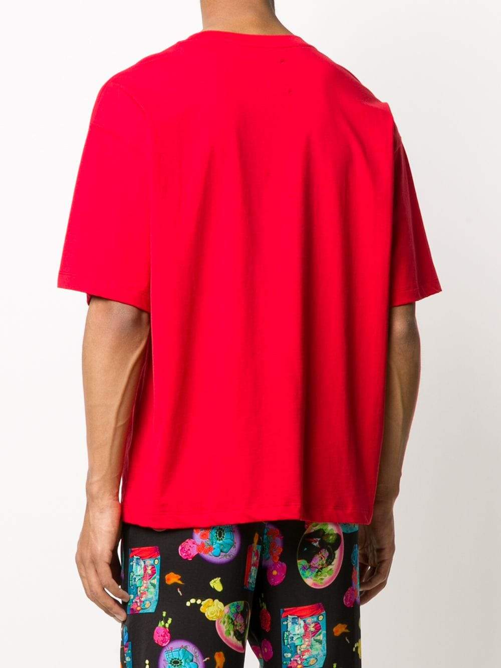 Opening Ceremony Phone Print T-shirt Red - Maison De Fashion 