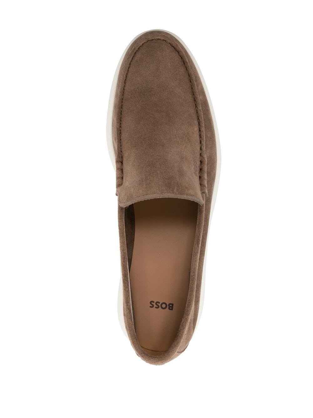 BOSS Sienne Mocc Shoes Beige - MAISONDEFASHION.COM