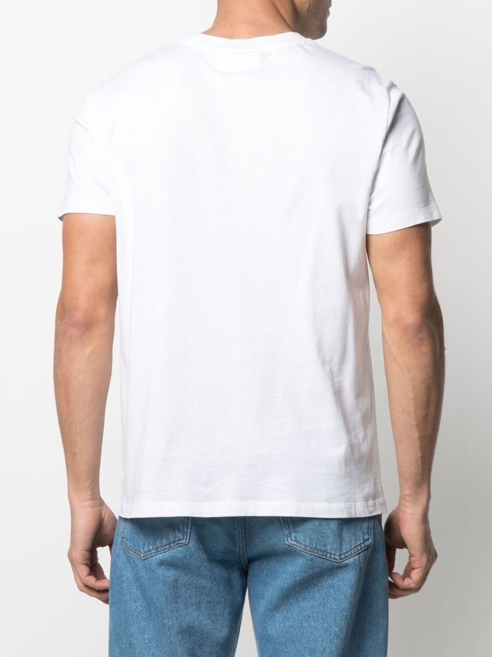 AMI DE COEUR Logo T-Shirt White - MAISONDEFASHION.COM