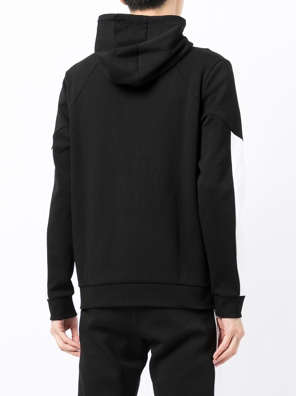 BOSS Contrast Zip Logo Jacket Black - MAISONDEFASHION.COM