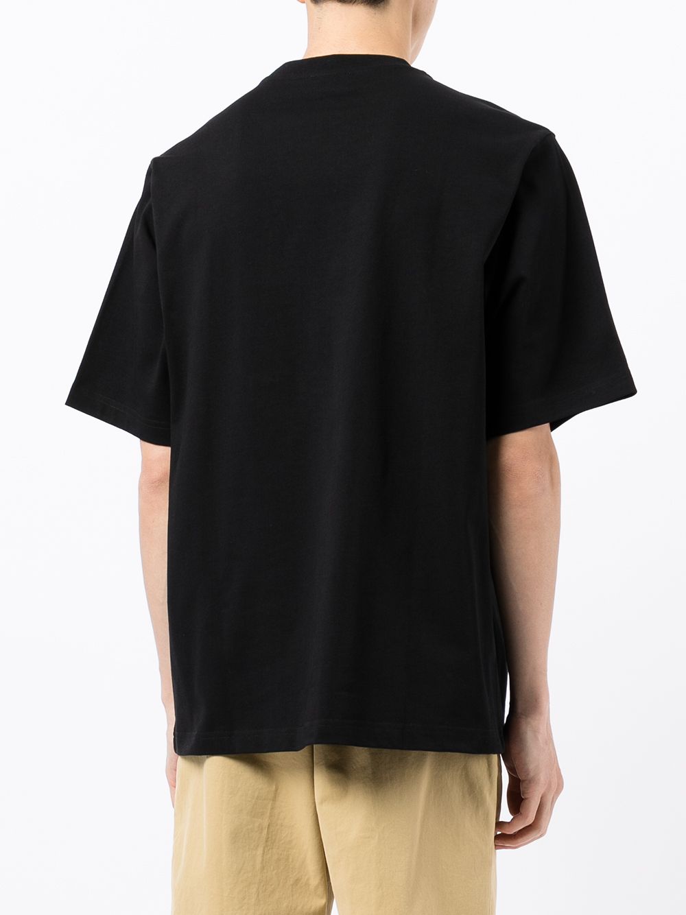 KENZO Tiger Embroidered T-Shirt Black - MAISONDEFASHION.COM