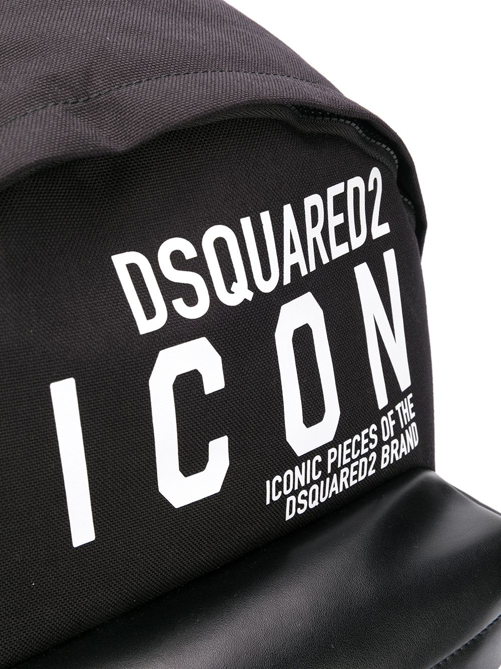 DSQUARED2 ICON Backpack Black - Maison De Fashion 