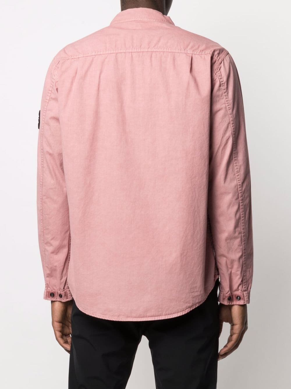 STONE ISLAND Overshirt Pink - MAISONDEFASHION.COM