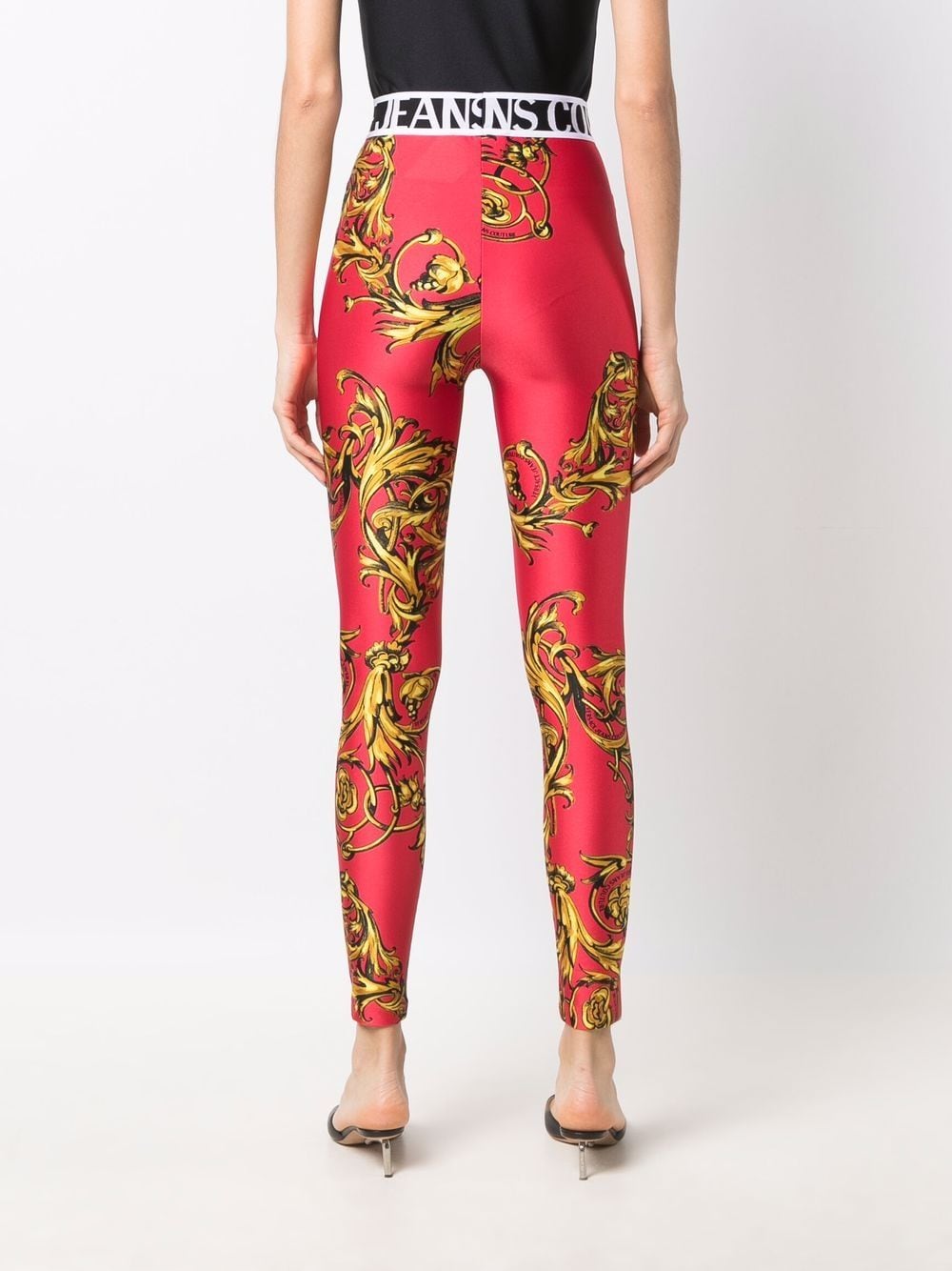 スパッツ・レギンス Versace Baroque Leggings Versace Barocco Sports Leggings – David Lawrence