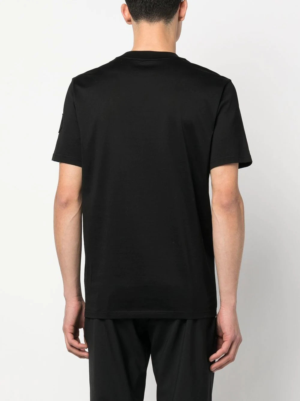 MONCLER Logo T-Shirt Black - MAISONDEFASHION.COM