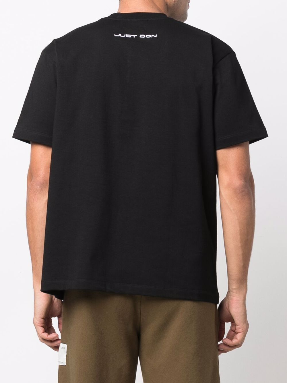 JUST DON Team X T-Shirt Black - MAISONDEFASHION.COM
