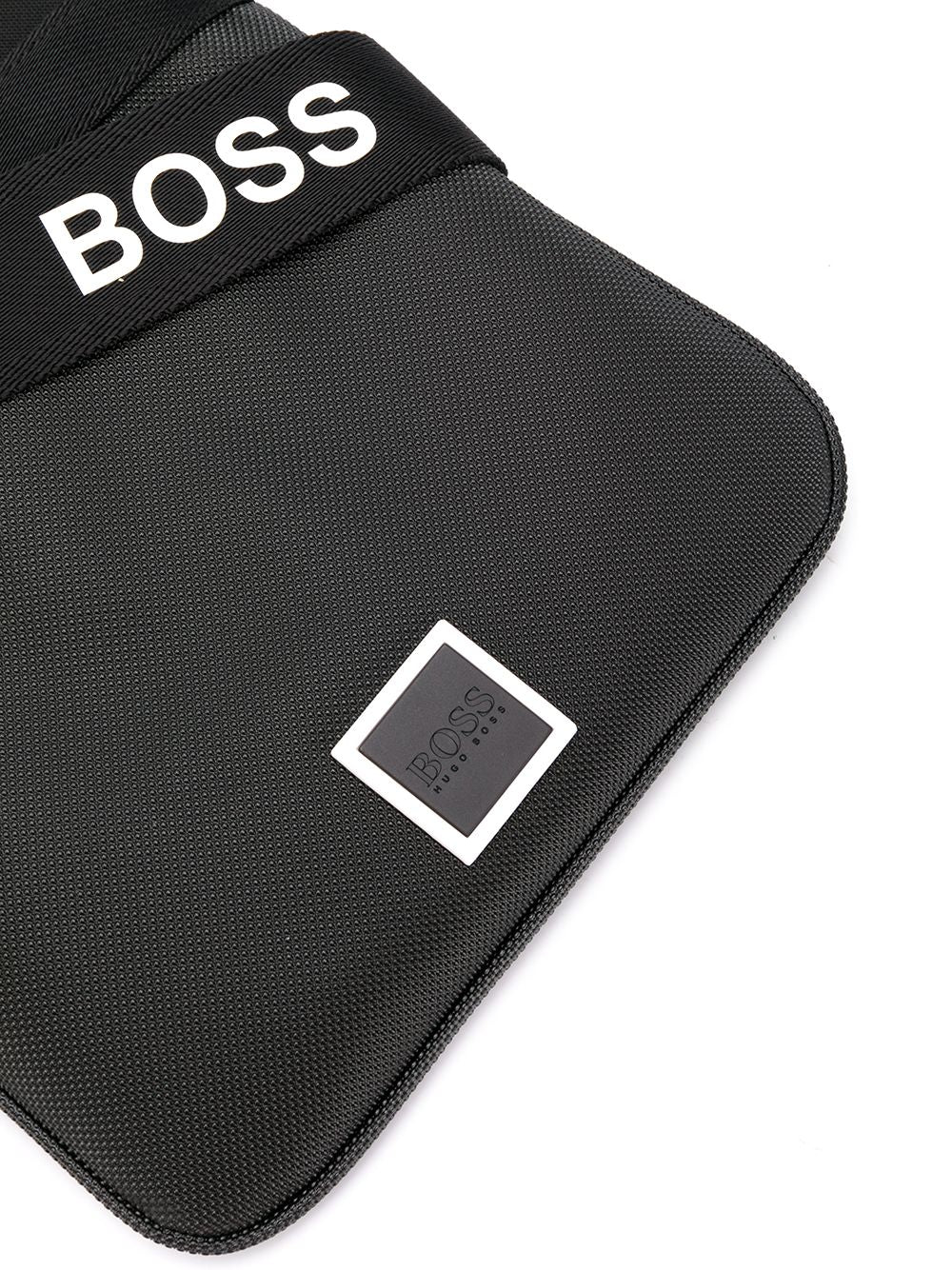 BOSS Reporter Logo bag Black - MAISONDEFASHION.COM