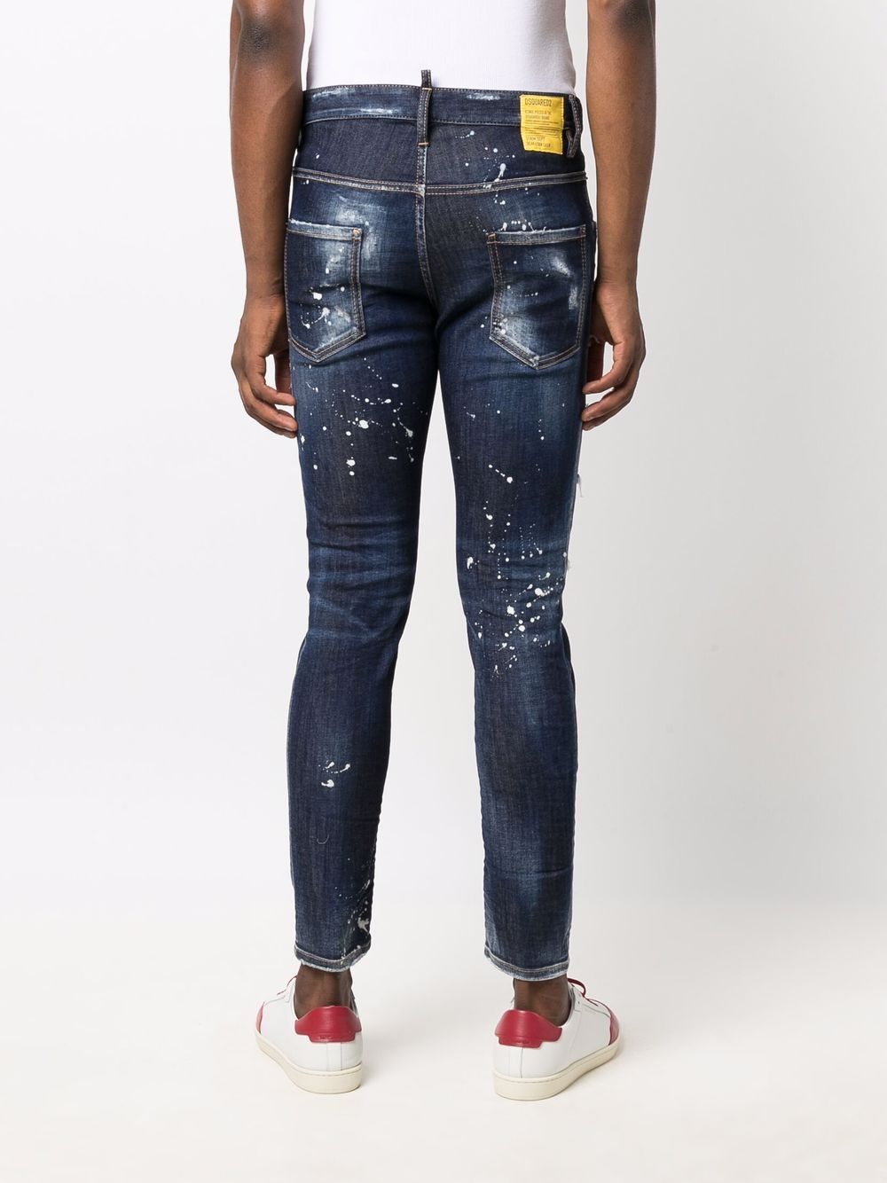 DSQUARED2 Distressed Skinny Jeans - MAISONDEFASHION.COM
