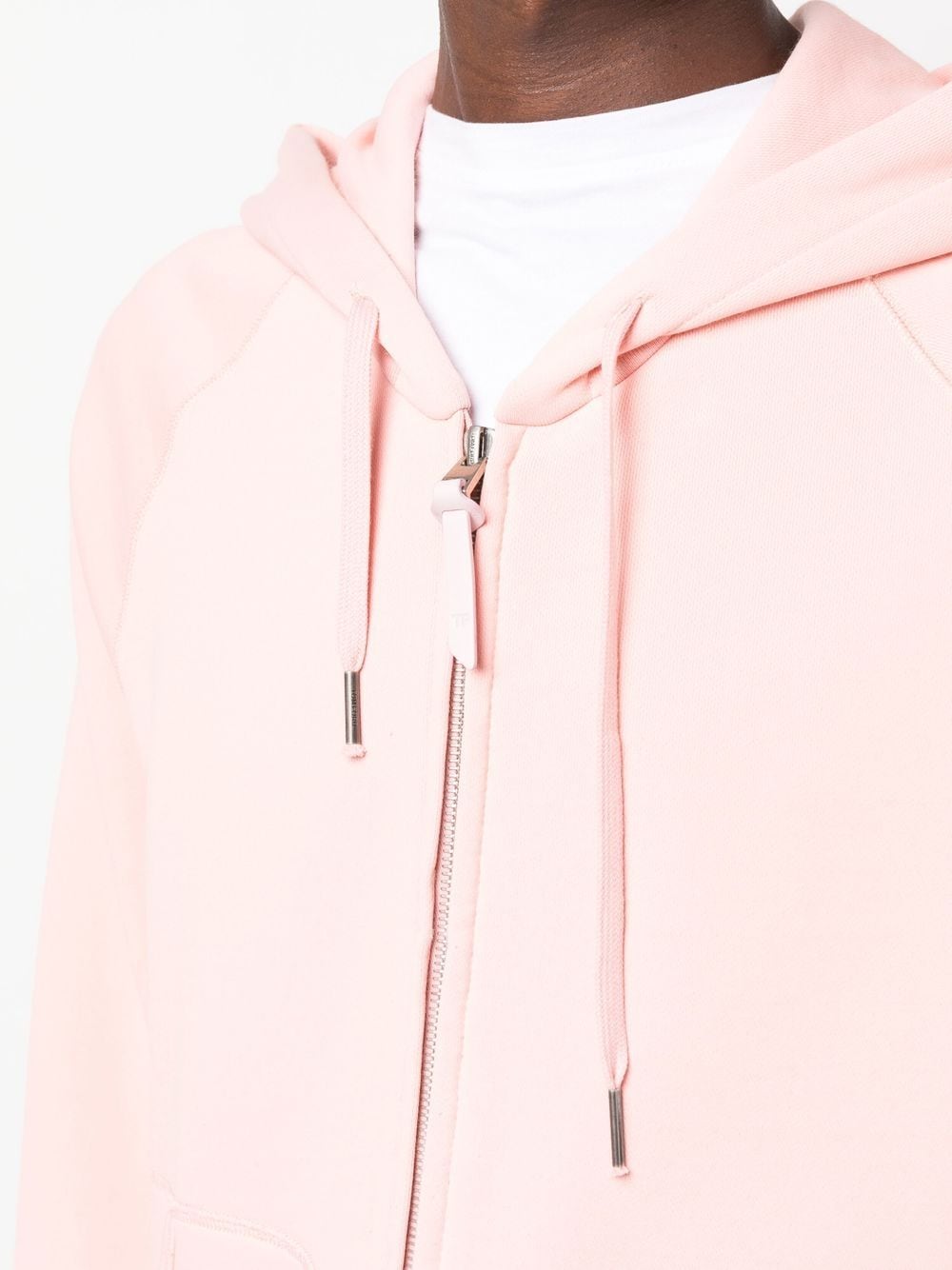 TOM FORD ピンク フルジップ パーカー TOM FORD Zipped Hoodie Pink – MAISONDEFASHION.COM